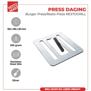Press Daging/Burger Press/Resto Press-RESTOGRILL-SS(5600064)